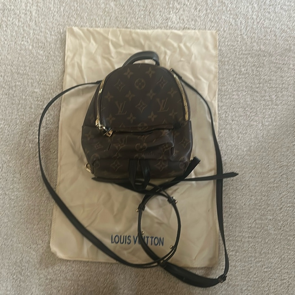 Louis Vuitton Black Backpack